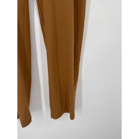 Pure Jill Affinity French Terry Slim Leg Pants XL Camel Brown - Picture 3 of 6